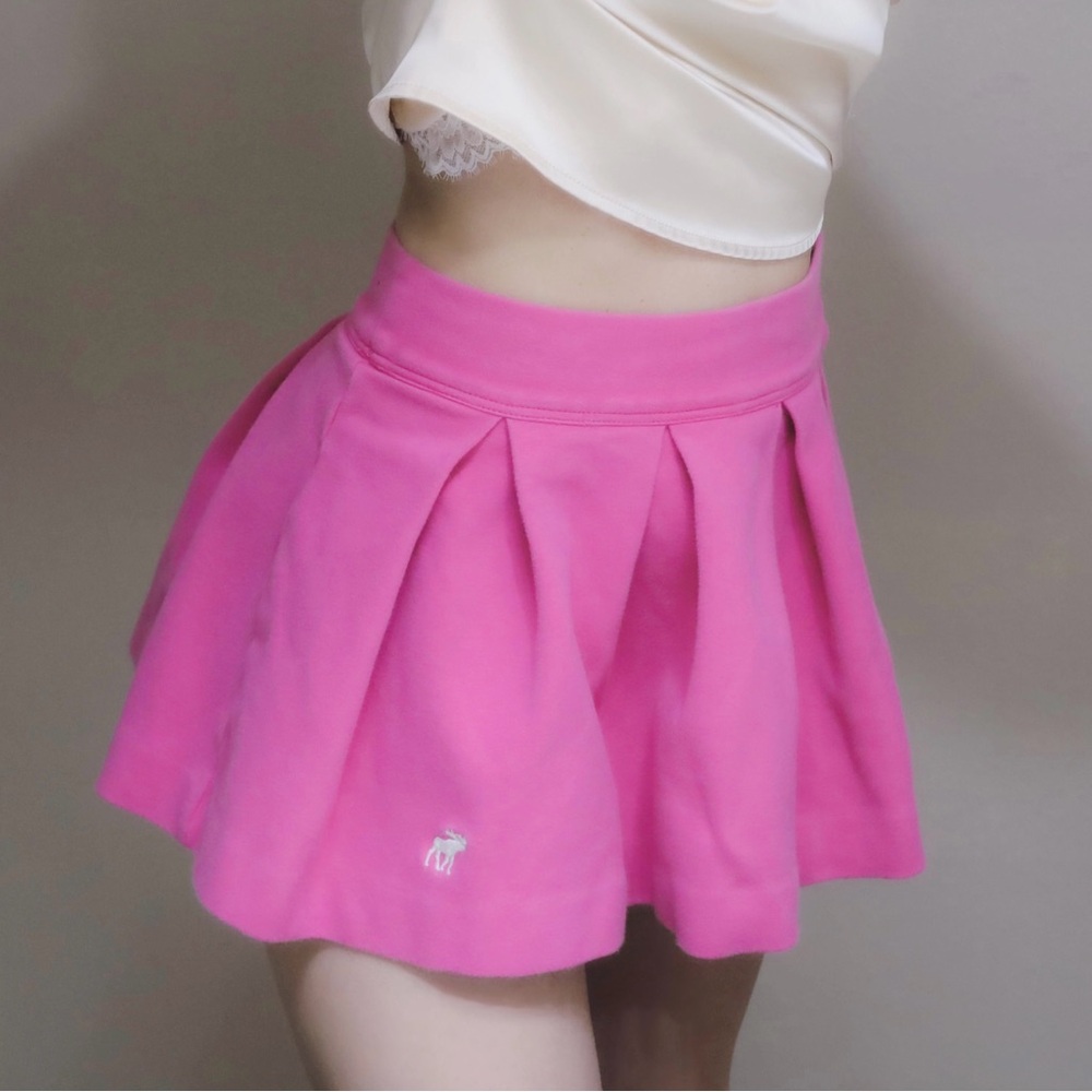 Abercrombie & Fitch Pink Skater Skirt